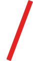 red-bar Keil rot